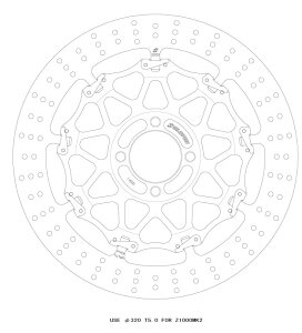 �N���X���b�N�f�B�X�N���[�^�[F��320 L T=5.0 F Z1000MK2 �J�X�^���T�C�YGSBDF0029L 4538792835822���i