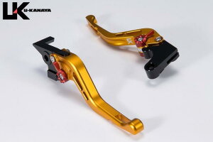 バイクパーツU-KANAYA(ユーカナヤ) レバーセット GPタイプ/ショート GD/SV HO078-042-06124549950951506 ツヤケシ モンキー125 18- JB02/JB03/JB05