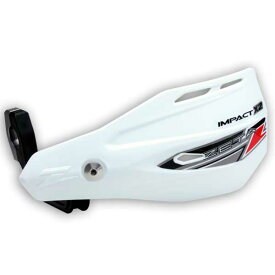 バイク用品 ハンドルZETA ジータ MXハンドガード IMPACT X2 WHITEZE74-0210 4547836152597取寄品 セール