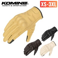 【5日前後で発送】バイクグローブKOMINE(コミネ)プロテクトレザーグローブ GK-862ウィンター ライディン…