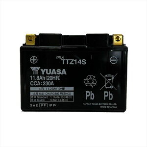 �y5���O��Ŕ����z�o�C�N�p�[�cTAIWAN YAUASA PLOT(��pYUASA) �o�b�e���[ 12V ����َ� TTZ14S4550255632557�݊��FYTZ14S/FTZ14S