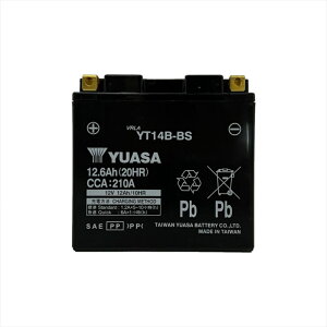 �y5���O��Ŕ����z�o�C�N�p�[�cTAIWAN YAUASA PLOT(��pYUASA) �o�b�e���[ 12V ����َ� YT14B-BS4550255632717�݊��FGTX14-BS/FTX14-BS