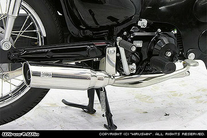 楽天市場 バイク用品 マフラーウイルズウィン Wiruswin テイストマフラー Pgm Fi カブ 57 11 取寄品 セール バイク バイク用品はとやグループ