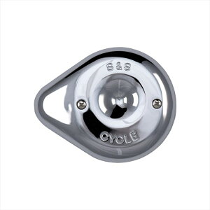 バイクパーツエスアンドエスサイクル S&S ステルス ミニティアドロップ クローム カバー単体170-0367 4549950557739