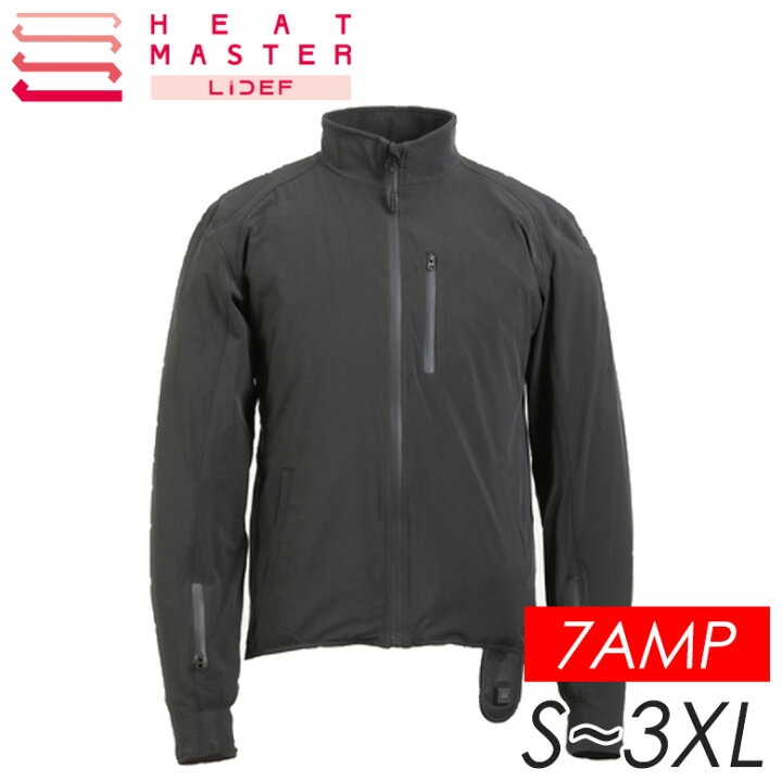 楽天市場】 【特価】バイク用品電熱ジャケットHEAT MASTER(ヒート 