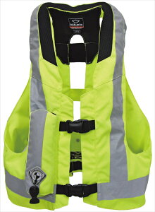 バイク用品 ウェアHIT-AIR ヒットエアー エアーバック MLV-P 蛍光イエロー #L4560216414597 4560216414597