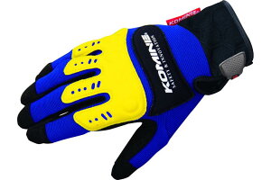 【5日前後で発送】 バイク用品 ウェア グローブコミネ GK-134 インストラクターグローブ BLU YEL #2XLKOMINE 06-134 取寄品