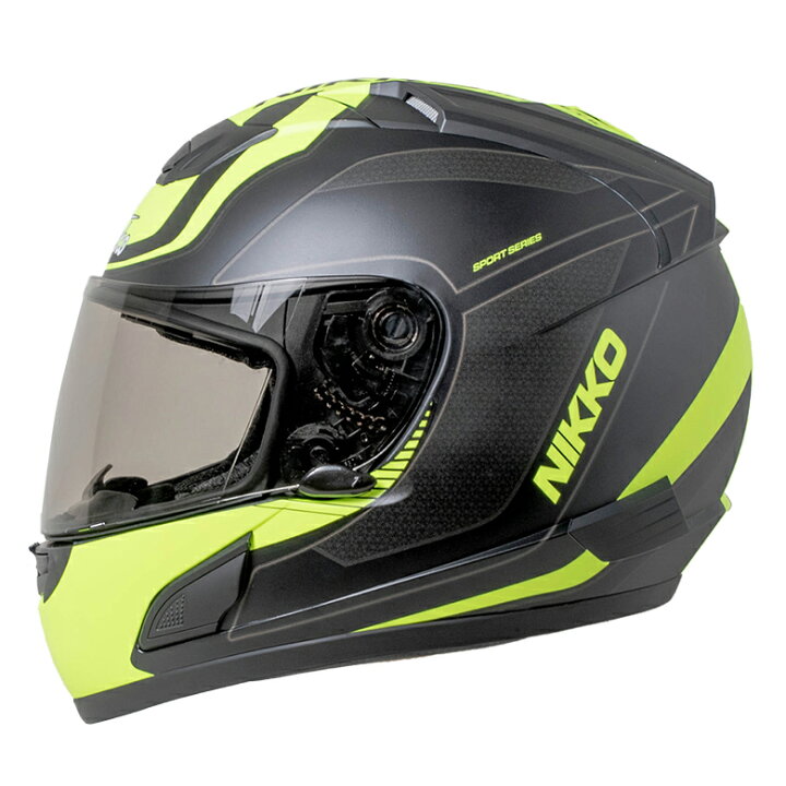 楽天市場】 バイク用 フルフェイスヘルメットNIKKO(ニッコー) N-805 