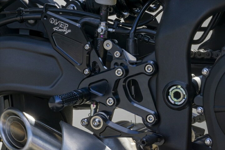 楽天市場 バイク用品 ステップover Racing オーバーレーシング バックステップ 4ポジション ブラック Zx 25r 51 86 01b 取寄品 セール バイク バイク用品はとやグループ
