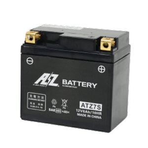 �y5���O��Ŕ����z AZ�o�b�e���[ ATZ7S �sAZ battery �o�C�N�p �t���� �V�[���h�^�t
