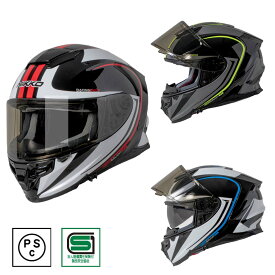 ＼5/30日限定！全商品ポイント2倍！／ NIKKO HELMET N-806 フルフェイス ヘルメット バイク ヘルメット 防寒 カッコいい　オシャレ シンプル デザイン SG対応 PSC対応 安全 メンズ レディース