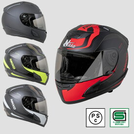 ＼5/30日限定！全商品ポイント2倍！／ NIKKO HELMET N-805 フルフェイス ヘルメット　防寒　カッコいい　オシャレ　シンプル　デザイン　SG対応　PSC対応　安全