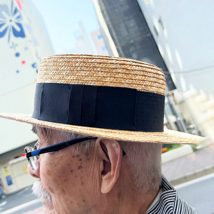 楽天市場】最強配送!!EDHAT 麦わら カンカン帽 日本製 定番 ストロー 