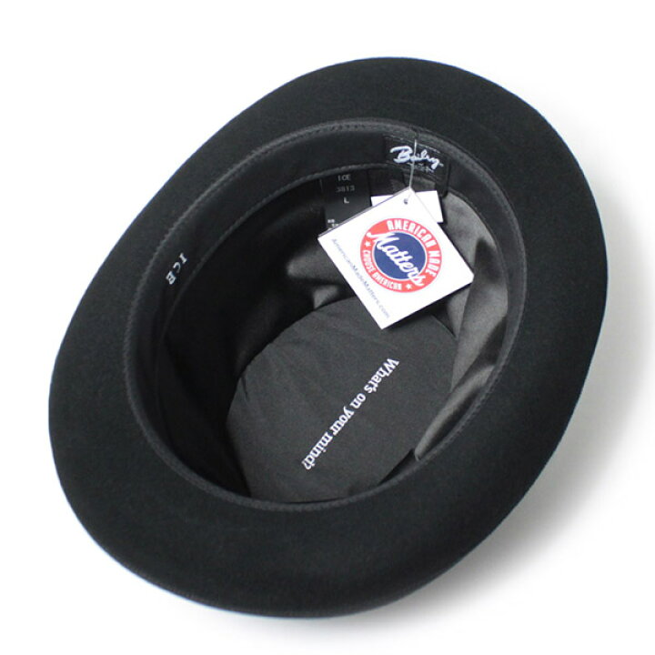 楽天市場】≪SALE≫Bailey ウールフェルト シルクハット[ICE]M〜XL 