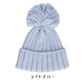 クーポン有!!milsa ポンポン付き ニット帽 手洗いOK ビッグポン ニットキャップ ニットワッチ ニット帽子 小顔効果 ふんわり ふかふか ゆったり 大きめ あったか リサイクル素材 SDGs 防寒 防寒対策 レディース 女性 秋冬 ミルサ 234-061214 帽子 メール便送料無料