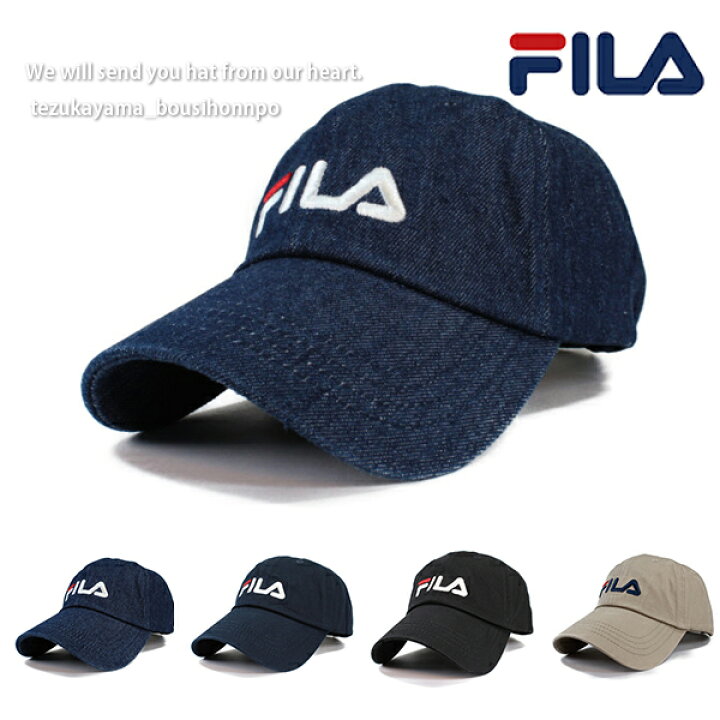 楽天市場 Fila フィラ キャップ ローキャップ メンズ レディース 帽子 Linear ロゴ ローキャップ ブランド 人気 トレンド 父の日 贈り物 プレゼント 帝塚山帽子本舗