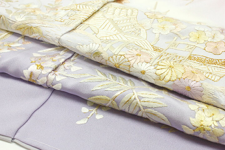 楽天市場】訪問着 手刺繍 正絹 未仕立て 仮絵羽 フォーマル 礼装用 
