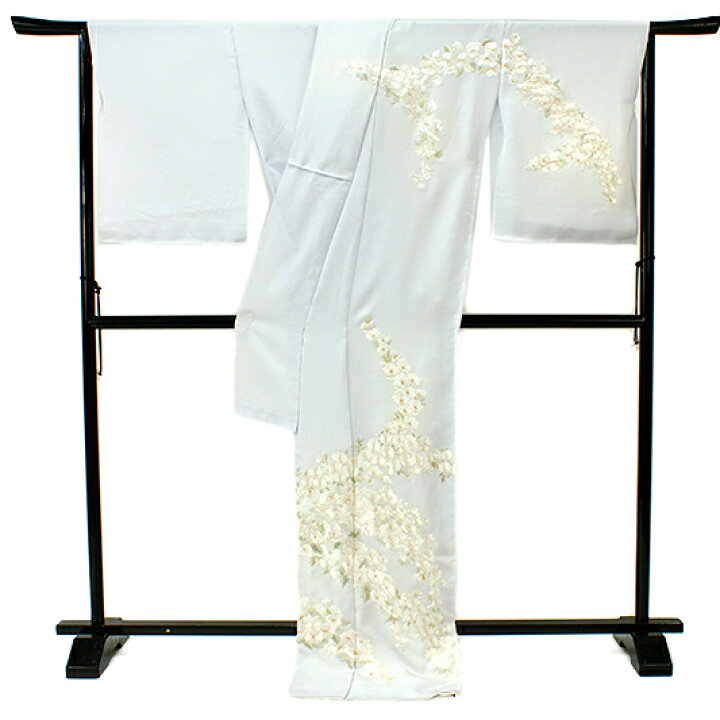 正絹手刺繍丹後縮緬豪華訪問着