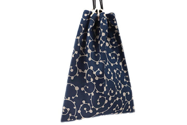 信玄袋 メンズ 巾着袋 バッグ エコバッグ 浴衣 和装 着物 和 紺 グレー 灰色 おしゃれ 粋 大人 かっこいい シック 渋い 使える 手提 No 1 0048 毎日がバーゲンセール