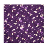 風呂敷 エコバッグ レジ袋 お買い物バッグ 日本製 114cm幅 大判 紫 桜 花 和柄 綿100％ テーブルクロス …