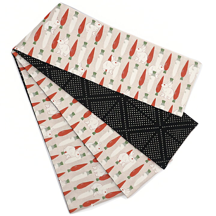 楽天市場】半幅帯 浴衣帯 ゆかた帯 桐生織 ポリエステル オフホワイト  