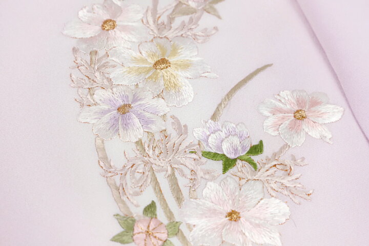 楽天市場】訪問着 尾我佐刺繍 手刺繍 正絹 未仕立て 仮絵羽 フォーマル  