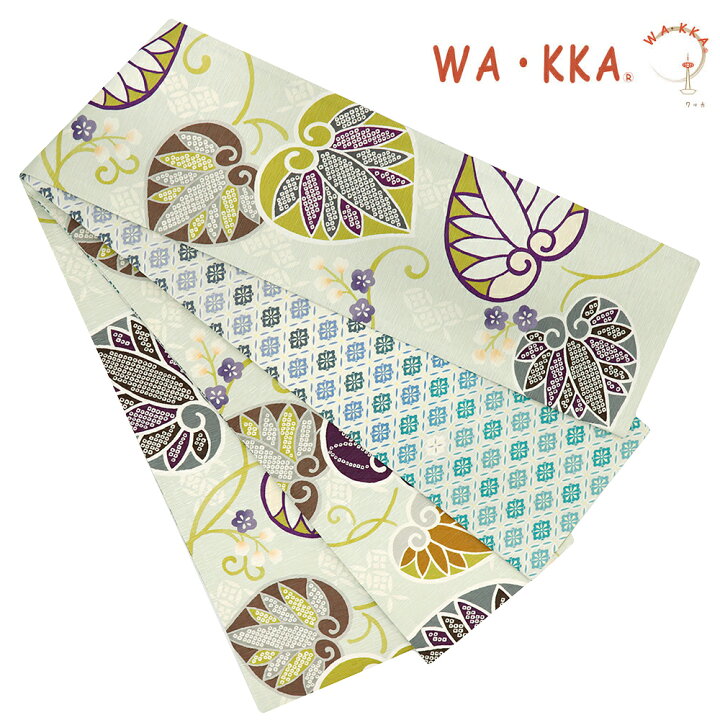 楽天市場】半幅帯 WA・KKA WAKKA ワッカ 「恋葵」 リバーシブル 正絹 