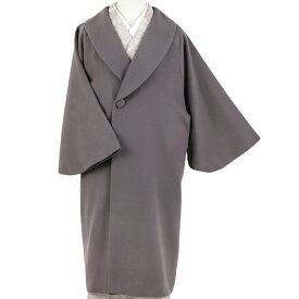 和装コート モカ 茶 茶 ブラウン グレージュ カシミヤ カシミア混 ロング フリーサイズ へちま衿 筒袖 日本製 着物 道中着 道行コート長羽織 防寒 厳寒 秋冬 おしゃれ 可愛い かっこいい レディース No.3-0505