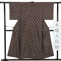 楽天市場】大島紬 市松の通販
