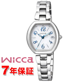 シチズン ウィッカ ソーラーテック電波 wicca 電波 レディース 腕時計 KL0-715-11