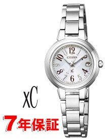 【 2000円off割引クーポンあり 】シチズン クロスシー エコドライブ 電波時計 ハッピーフライト レディース ソーラー電波 腕時計 シルバー CITIZEN XC ES9430-54B