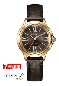 �V�`�Y�� �G�� �����d �G�R�h���C�u ROUND Collection CITIZEN L Eco-Drive ���f�B�[�X�r���v EM1163-09X �����ꖳ�� ���󖳗�
