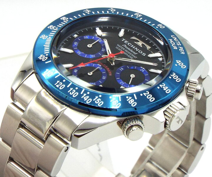 TECHNOS Premium TP0403SN クロノグラフ メンズ腕時計 楽天市場 