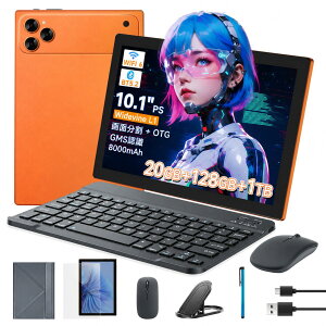 �u����8�_�Z�b�g �v�^�u���b�g Android 10�C���` �^�u���b�g 10.1�C���` wi-fi���f�� Wi-Fi6 20GB+128GB+1TB�g�� ���� �i���^�u���b�g 2026 �A���h���C�h �^�u���b�gPC�{�� �[�� �q�� �L�b�Y �L�[�{�[�h+