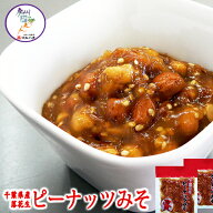 千葉名産：富士正食品　100% 千葉県産 ピーナッツみそ(はちみつ入) 1～10袋（120g/袋) 食卓にカリッとお…