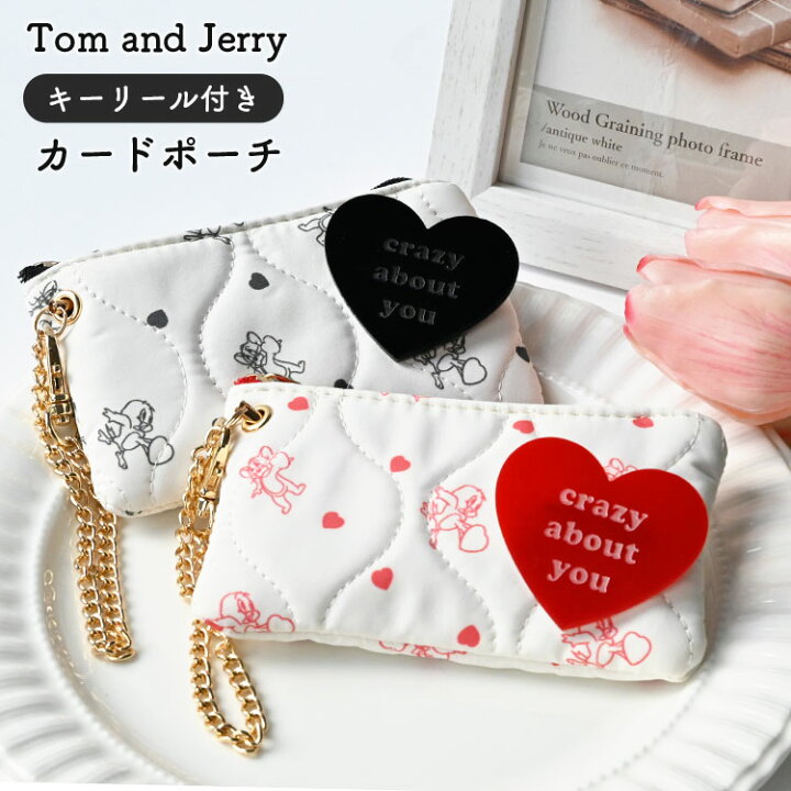 楽天市場 スマホポーチ おしゃれ トムとジェリー ポシェット レディース 斜めがけ 軽量 ショルダーポーチ ポーチ かわいい 中学生 お財布ショルダー 大人可愛い カード入れ マルチケース キャラクター 旅行 職場 スマホ入れ シンプル トム ジェリー マルチポシェット