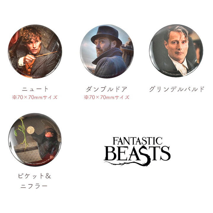楽天市場】フィルムアート 缶バッジミラー ハリーポッター ハリポタ 
