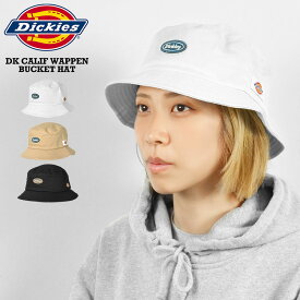 【4/25限定！抽選で最大100％ポイント還元★】バケットハット メンズ レディース DICKIES ディッキーズ 男性 女性 男女兼用 ユニセックス 帽子 ハット バケハ コットン 綿100％ 刺繍 アウトドア 釣り ロゴ おしゃれ シンプル ギフト プレゼント オールシーズン カジュアル 白