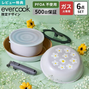 �t���C�p�� evercook fit �G�o�[�N�b�N 6�_�Z�b�g 15���N ����f�U�C�� �K�X�ΐ�p 500���ۏ� ����肪���� ���E�t���C�p�� ��Z�b�g �ԕ� �t�b�f���H ���т���ɂ��� �ł��t���ɂ��� ������ 