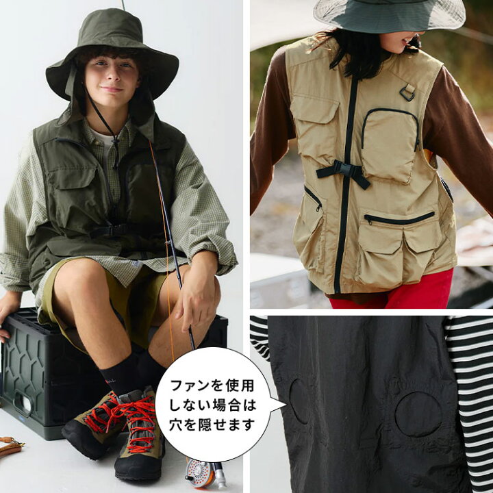 楽天市場】空調服 ベスト KiU キウ コラボ K420 メンズ レディース 撥 