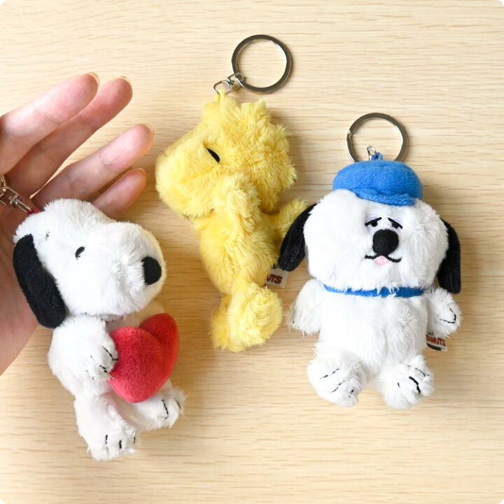 楽天市場】マスコット キーホルダー スヌーピー SNOOPY ぬいぐるみ 