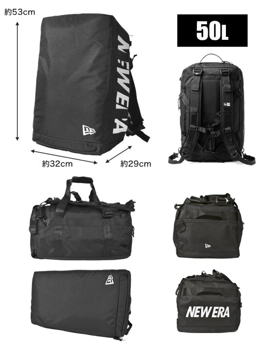 楽天市場】ボストンバッグ NEWERA ニューエラ メンズ 旅行 リュック  