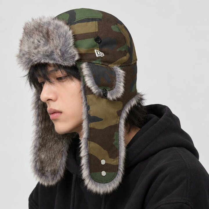 楽天市場】ニューエラ コーデュロイ トラッパー NEWERA メンズ 