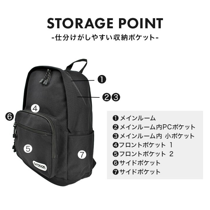 楽天市場】リュック アウトドアプロダクツ OUTDOOR PRODUCTS メンズ 