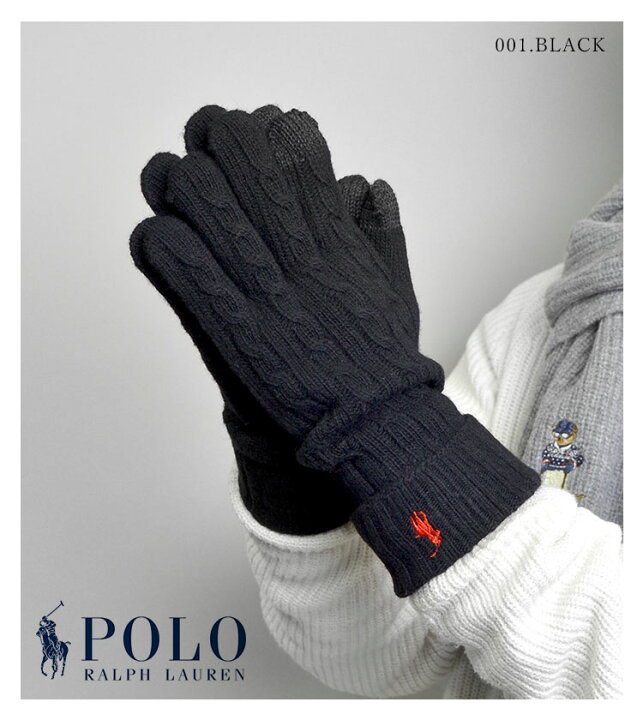 楽天市場】手袋 POLO RALPH LAUREN ポロ ラルフローレン 手袋  