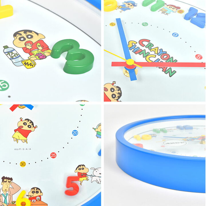 楽天市場 時計 壁掛け 掛け時計 かわいい スヌーピー トムとジェリー キャラクター 壁掛け時計 30cm 一人暮らし 女子 男子 子供部屋 インテリア 女の子 子供 キッズ キャラクター グッズ 雑貨 新築祝い 引っ越し祝い カラフル シンプル ポップ レッド ブラック 立体文字