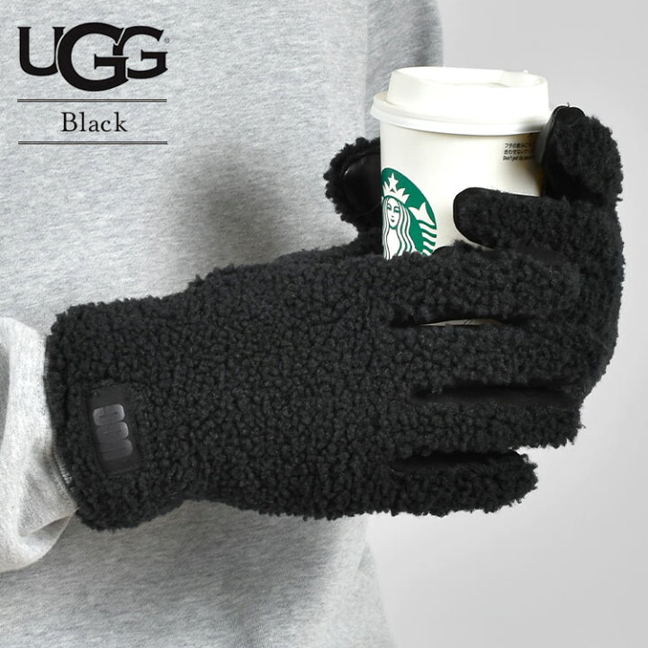 楽天市場】UGG グローブ 手袋 ボア メンズ ブランド スマホ対応 暖かい  