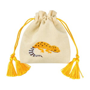 巾着 小物入れ ポーチ 巾着ポーチ 巾着袋 小 かわいい 動物 アニマル メイクポーチ コスメポーチ 化粧ポーチ メイク バッグ 収納 刺繍 キャンバス コットン 無地 小さい おしゃれ ミニ サメ