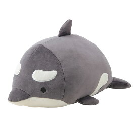 ぬいぐるみ 抱き枕 マシュマロアクアミエ ボルスター 海の生き物 イルカ カワウソ サメ シャチ メンダコ ジンベエザメ カメ ウミウシ クラゲ イカ タコ エイ クマノミ 魚 抱きまくら クッション かわいい もちもち りぶはあと キャラクター 大人 子供 誕生日 プレゼント