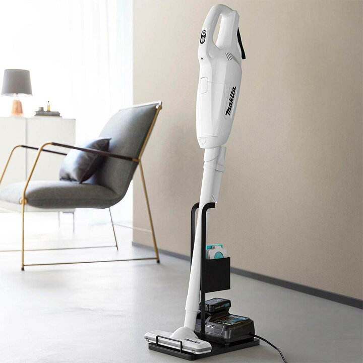 楽天市場】山崎実業 スティッククリーナー紙パック＆充電器収納 